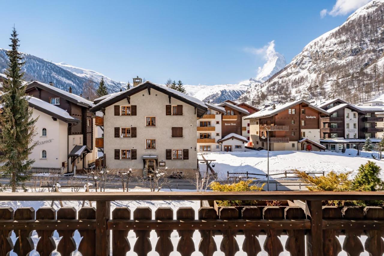 Haus Zer Weidu Leilighet Zermatt Eksteriør bilde